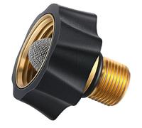 Adaptateur de tuyau pour nettoyeur haute pression, entrée d'eau 3/4 femelle vers 3/8 mâle