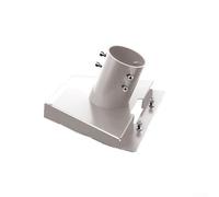 Adaptateur de tuyau pour parabole standard Gen 3 - Kit de montage robuste en acier inoxydable 410 avec fixation à 6 vis, supporte une charge de 226,8 kg, pour tube rond