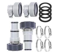 Adaptateur de Tuyau pour Piscine - Adaptateur De Pompe À Piscine 3,2 À 3,8 Cm - Pièces de Rechange pour Spa Fontaine et Contre-Lavage Débutants Professionnels Utilisateurs Domestiques