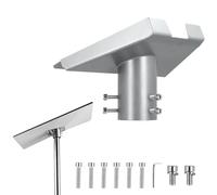Adaptateur de Tuyau Starlink Gen 3, Fixation Starlink Kit de Montage,pour Béquille Starlink Standard Gen 3/V3,Support Starlink Pole Mount(Aluminium)
