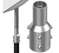 Adaptateur de tuyau Starlink, support de poteau Starlink, disponible pour adaptateur de tuyau Starlink V2, mâts TV et mâts satellite installés, convient pour les tuyaux de diamètre inférieur à 5,1 cm