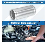 Adaptateur de tuyauterie d'admission universel en alliage d'alupour Minium 51mm 2" OD 4.72"