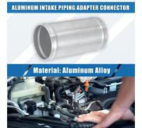 Adaptateur de tuyauterie d'admission universel en alliage d'alupour Minium 63mm 2.5" OD 4.72"
