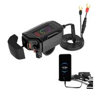 Adaptateur de type C 12 V-24 V à charge rapide étanche | Chargeur rapide de téléphone de moto, pour la maison, l'aventure quotidienne, les voyages, le travail, l'électronique intérieure