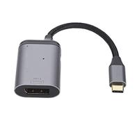 Adaptateur de Type C à DP Haute Performance Multtifonctionnel 3 en 1 Convertisseur avec Grand Port DP PD et Port de données USB pour Les périphériques Android OS X