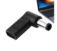 Adaptateur de Type C CC, Adaptateur de Charge Haute compatibilité, connecteur mâle, Anneau pour Adaptateur USB C, Adaptateur de Charge Pratique pour la Plupart des Ordinateurs Portables