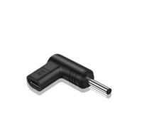 Adaptateur de type C CC - Entrée USB de type C femelle adaptateur de charge DC, coudé à 90 degrés pour ordinateur portable/tablette/téléphone portable
