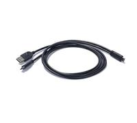 Adaptateur de type C et câble de charge avec carte son IC pour la diffusion en direct et le chargement simultané sur les appareils