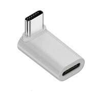 Adaptateur de type C mâle femelle vertical USB Type C Extender Adapter | Connecteur à angle droit 8K 60Hz vidéo réutilisable pour Smart Tablet, smartphone, ordinateur portable, ordinateur, moniteur