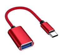 Adaptateur de Type C mâle vers USB 2.0 femelle OTG, accessoires de câble pour ordinateurs portables, téléphones intelligents, prolongateur de câble