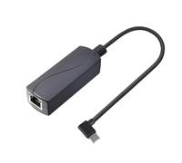 Adaptateur de type C vers PoE pour carte réseau Type-C vers PoE 10/100 Mbps IEEE802.3af Câble Internet pour smartphones et tablettes