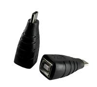 Adaptateur de type C vers USB B femelle vers connecteur C mâle, petite taille, facile à transporter vers adaptateur