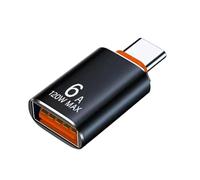 Adaptateur de type C vers USB - Convertisseur de port USB C vers USB 3.1, adaptateur de port C, adaptateur pour mobile | Adaptateur en alliage d'aluminium, design compact, transfert de données rapide