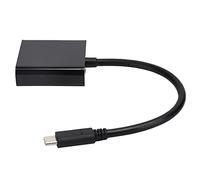 Adaptateur de Type C vers VGA, 9.1in 10Gbps USB 3.1 HD 1080P Câble Adaptateur Vidéo 15Pin Femelle USB 3.1 vers VGA Converter, Hot Plug