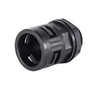 Adaptateur de Type droit à bouchon rapide en plastique, Conduit ondulé en Nylon Flexible AD10 AD13 PG7 PG9 M12, presse-étoupe à soufflet à vis M15.8(AD25-M25-5pcs)