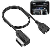 Adaptateur De Usb Audio Câble Mp3 D'Interface Musique Mdi Ami,Lecteur De Clé Usb Pour Clé De Véhicule Compatible Avec Volkswagen Audi Vw Interface Multimédia (1 Mètre)