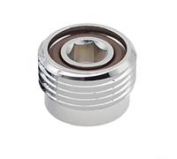 Adaptateur de valve cylindrique en laiton G5/8 pour plongée sous-marine pour DIN vers régulateur de joug Joint torique en caoutchouc fluoré pour utilisation marine (1 pièce)