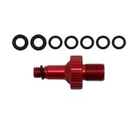 Adaptateur de valve d'amortisseur arrière de vélo pour DT, Rockshox, pour Monarch Essential pour l'entretien des amortisseurs (rouge)