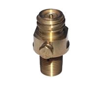 Adaptateur de Valve de bouteille de réservoir de CO2 d'eau gazeuse à filetage M18x1, 5, recharge marche/arrêt, Machine de remplissage d'eau pétillante TR21-4