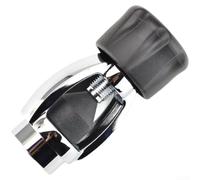 Adaptateur de valve de gonflage en laiton chromé G5/8 DIN vers Yoke pour un débit d'air constant et une compatibilité avec le système