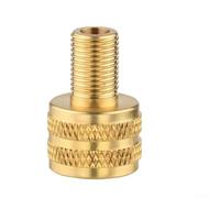 Adaptateur de valve de pneu de vélo en alliage de cuivre pour Presta et Dunlop Conversion - Construction en laiton avec filetage de précision pour un gonflage sécurisé et étanche sur les vélos et les