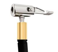 Adaptateur de valve de pneu de voiture - Raccord de valve Quick Lock Air universel pour voitures, motos, camions - Fixation de valve de pneu - Gonfleur - Ajustement facile du tuyau d'air de