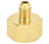 Adaptateur de Valve de Réfrigérant,Adaptateur de Réfrigérant en Laiton et W21 à 1/4SAE Climatisation Réfrigérateur Réfrigérant,Convertisseur de Réfrigérant de Climatisation,pour R32 R134A