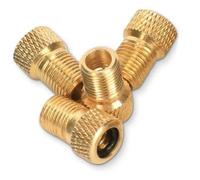 Adaptateur De Valve De Vélo - Convertit Les Valves Presta En Valves Schrader/Schrader - Gonfle Les Pneus À L'aide D'une Pompe À Vélo Standard Ou D'un Compresseur D'air (Lot De 4)