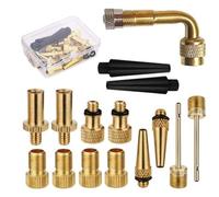 Adaptateur De Valve Vélo Pour Pompe À Air, 15 Pièces