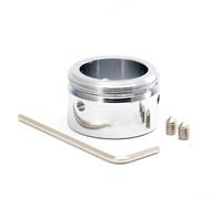 Adaptateur de vanne de radiateur en acier inoxydable M30 x 1 5 - Raccord thermostat pour Ra, RaV, pour valves RaVL avec design anti-fuite et filetage sécurisé (B)