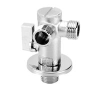 Adaptateur de vanne triangulaire 6mm à 4mm, 1 pièce, robinet de cuisine et de salle de bains à trois voies, un en deux sorties(6-1pcs)