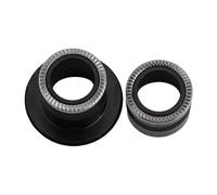 Adaptateur de vélo de montagne 12 mm à 9 mm, kit de conversion QR en aluminium, installation sans outil pour roue avant, espacement de 100 mm (12 x 142 mm)