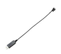 Adaptateur de ventilateur de boîtier, convertisseur USB PWM 3/4 broches - Régulateur de vitesse du vent - pour PC, ordinateur de bureau, appareils électroniques, système de refroidissement