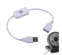 Adaptateur de ventilateur pour PC, câble adaptateur de ventilateur USB, câble d'alimentation de ventilateur multifonction Câbles de connecteur de ventilateur - Câble du connecteur de l'adaptateur du