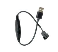 Adaptateur de ventilateur USB | Convertisseur PWM USB 3 broches/4 broches, câble répartiteur PWM, pour PC de bureau, appareils électroniques, système de refroidissement de voiture