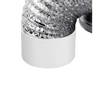 Adaptateur De Ventilation Pour Sèche-Linge | Adaptateur d'Extension de Conduit de Sèche-Linge - Accessoire De Connexion Rapide Pour Appareil Ménager Adapté À 10 Cm Pour Propriétaires Et