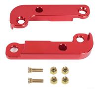 Adaptateur de verrouillage de direction avant en alliage d'aluminium pour modèles BMW E36 pour faciliter l'initiation de la dérive et le contrôle de l'angle (rouge)