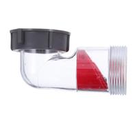 Adaptateur de Vidange à Sortie Latérale, Dispositif Anti-refoulement | Remplacement du Siphon en P pour Éviers, Anti-odeurs, Large Compatibilité