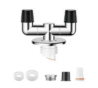 Adaptateur de vidange de sol pour machine à laver - Connecteur de tuyau d'égout de salle de bain - Adaptateur d'eau anti-débordement - Connecteur d'égout de salle de bain pour machine à laver