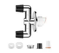 Adaptateur de vidange de sol pour machine à laver - Raccord coudé anti-débordement - Accessoires de salle de bain - Connecteur de tuyau de vidange pour machine à laver durable
