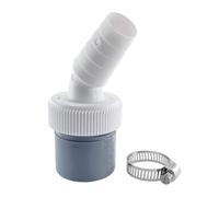 Adaptateur de vidange pour lave-linge DN 40 mm - Raccord de vidange universel, adaptateur de vidange par siphon pour tuyau avec entrée 19-24 mm et sortie 40 mm