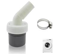 Adaptateur de vidange pour machine à laver, raccord de machine à laver avec embout d'entrée pour lave-vaisselle, sèche-linge, machine à laver