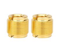 Adaptateur de vis de Microphone Clip de Microphone Universel avec Adaptateur pour mâle de 5/8 Pouce à Femelle de 3/8 Pouce, Paquet de 2 Conférencier