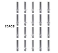 Adaptateur De Vis Pour Roues Prolongées, 20 Pièces, 50mm, 12x1.5 À 12x1.5, Conversion De Goujon Pour Bmw, Mercedes-Benz, Vw, Audi, Accessoires De Voiture