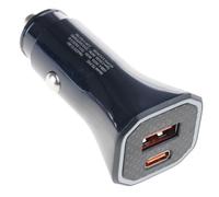 Adaptateur de voiture à charge rapide 38 W avec double ports pour les voyageurs d'affaires et les longs voyages Chargeurs rapides à double port