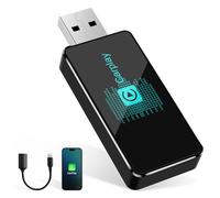 Adaptateur de Voiture Android sans Fil - Convertit la Voiture Android sans Fil en Voiture sans Fil - Adaptateur Mains Libres pour Voiture - USB C/A Super Rapide et Stable (Ferreux for Carplay)