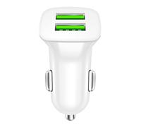 Adaptateur de voiture USB - Bouchon de charge portable, Chargeur d'alimentation de véhicule | Solution de charge intelligente Voyage de voyage, Accessoire USB de voiture à double sortie pour dis