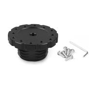 Adaptateur de volant 75 mm pour Thrustmaster T500 T300 TS TX Racing Gaming Palettes changement vitesse au volant(ROUGE)