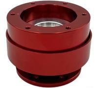 Adaptateur de volant à dégagement rapide pour simulateur de course, moyeu à entraînement direct en alliage d'aluminium compatible avec base, connecteur de plaque de montage à détachement rapide (rouge