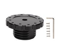 Adaptateur de volant compatible Thrustmaster avec conception en col de cygne, en alliage d'aluminium haute résistance PCD 73 mm pour les